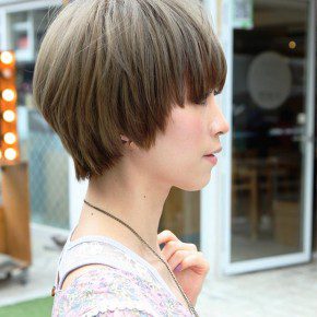 Trendy Asian Short Straight Haircut