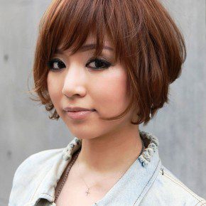 Trendy Short Japanese Bob Haircut With Bangs