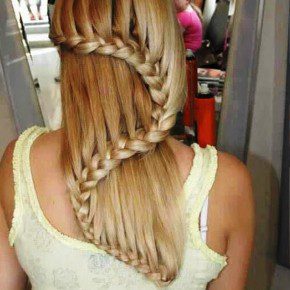 Trendy Waterfall Braid Hairstyles For Women