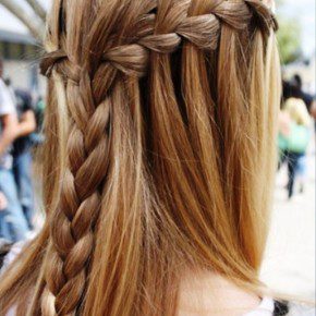 Waterfall Braid For Girls