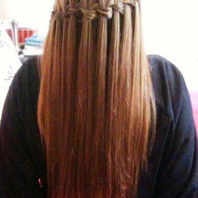 Waterfall Braid For Long Hair