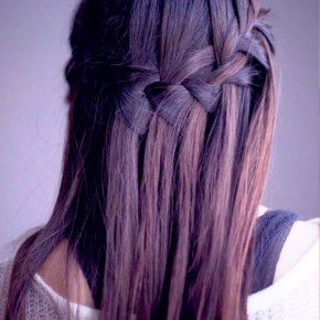 Waterfall Braid For Long Straight Hair