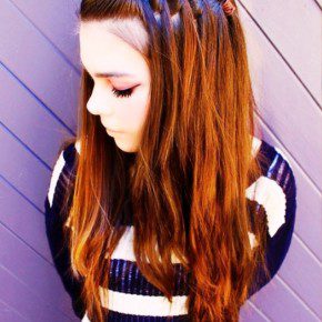 Waterfall Braid Hairstyles