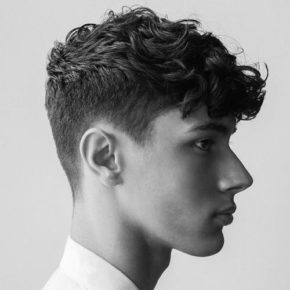 Wavy Fringe Taper Fade