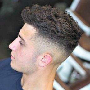 Wavy Top and High Fade