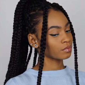 african american cute braided hairstyles