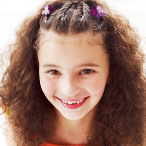 back-to-school braids on top hairstyle