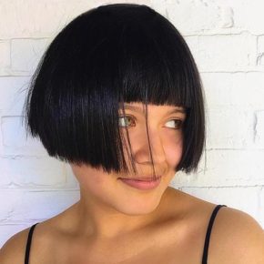 black bob hairstyles 2019