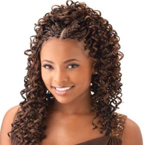 curly braided hairstyles