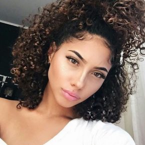 cute short curly hairstyles