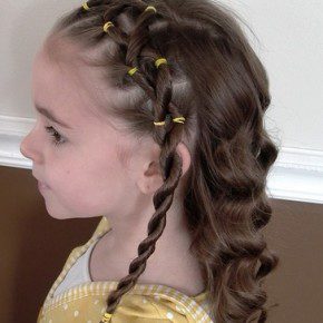 Kids Easter Hairstyle