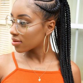 easy braided hairstyles for black hair