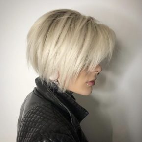 edgy emo bob hairstyles