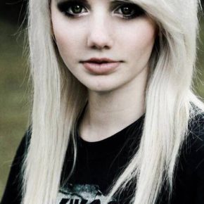 emo hairstyles for girls blonde