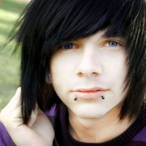 emo hairstyles guys