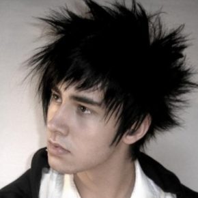 emo hairstyles men