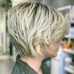 feathered bob hairstyles