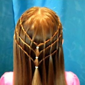 Kids French Braid Hairstyle