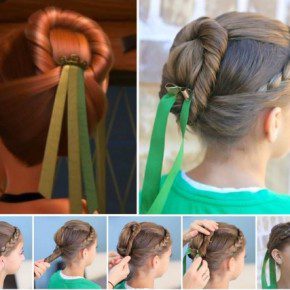 Frozen Princess Hairstyle