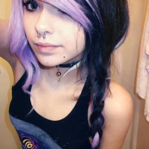 hot emo hairstyles for women