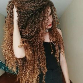 layered long curly hairstyles