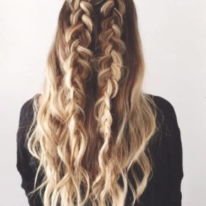 long hair trendy braided hairstyles