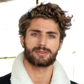 medium messy mens curly hairstyles