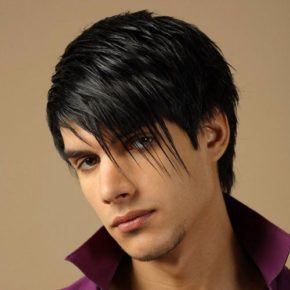 men's emo hairstyles