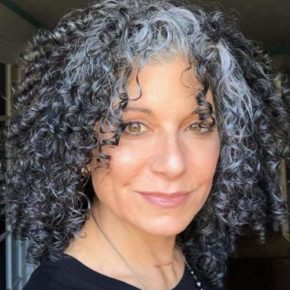 naturally curly grey hairstyles