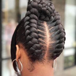 quick easy braided hairstyles for black hair