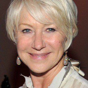 Short Hairstyles for Gray Hair Women