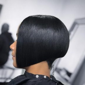 short black bob hairstyles 2021