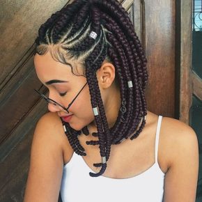 short bob braids hairstyles 2019