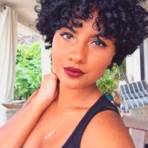 short curly hairstyles black hair