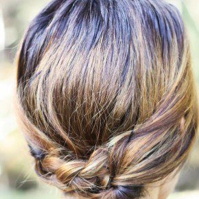 short hairstyle twist braid