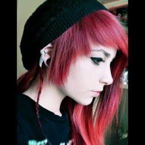 short medium emo hairstyles