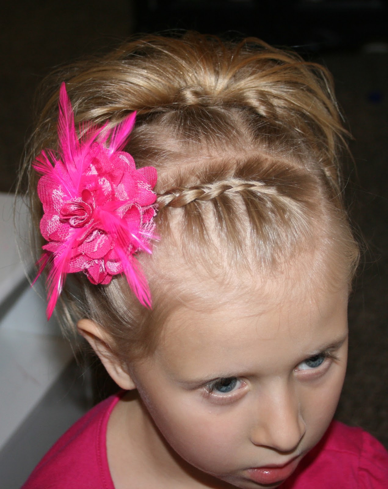 Pictures of Braided Hairstyles For Short Hair Little Girls