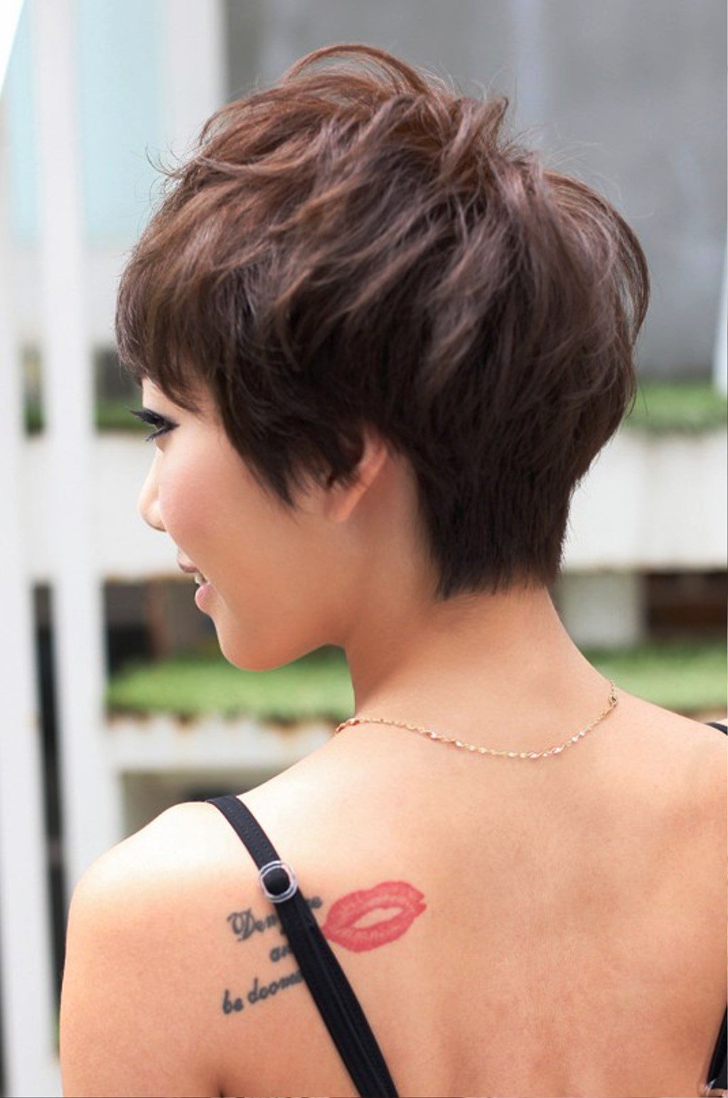 Pictures Of Layered Short Pixie Haircut