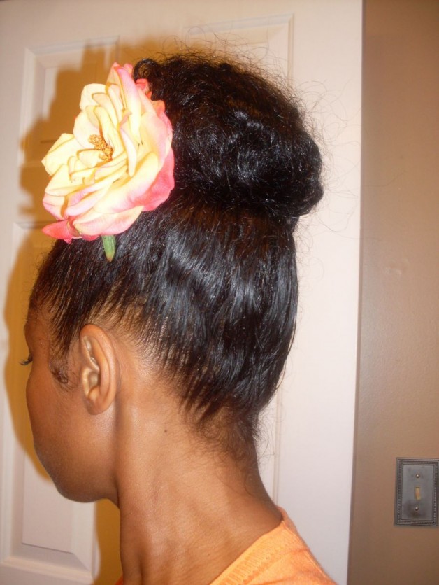 Natural Hairstyles Using Banana Clips | Behairstyles.com